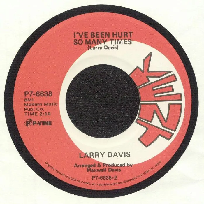 Back cover — Larry DAVIS — For 5 Long Years (reissue)