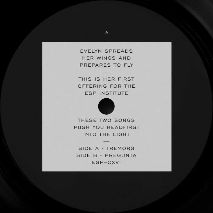 Лицевая сторона обложки — EVELYN — Tremors