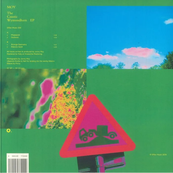 Back cover — MOY — The Caustic Wymondham EP