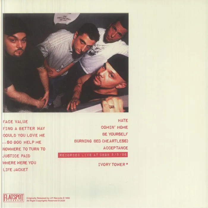Back cover — MAXIMUM PENALTY — Independent (30th Anniversary Edition)
