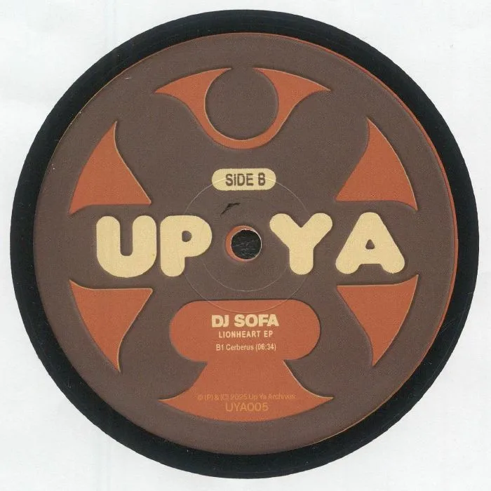 Back cover — DJ SOFA — Lionheart EP