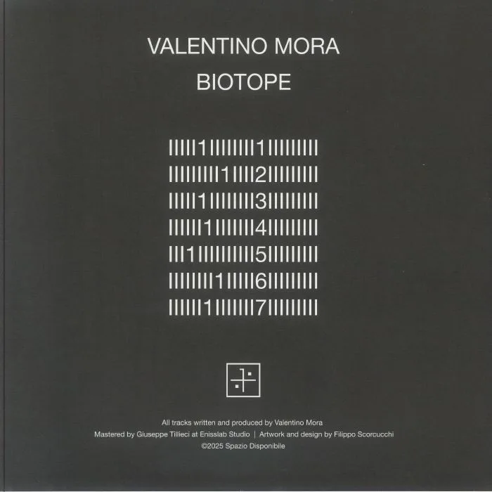 Back cover — Valentino MORA — Biotope