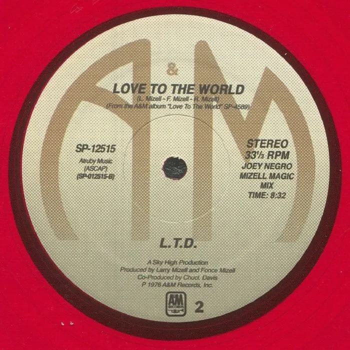 Back cover — LTD — Love To The World (reissue)