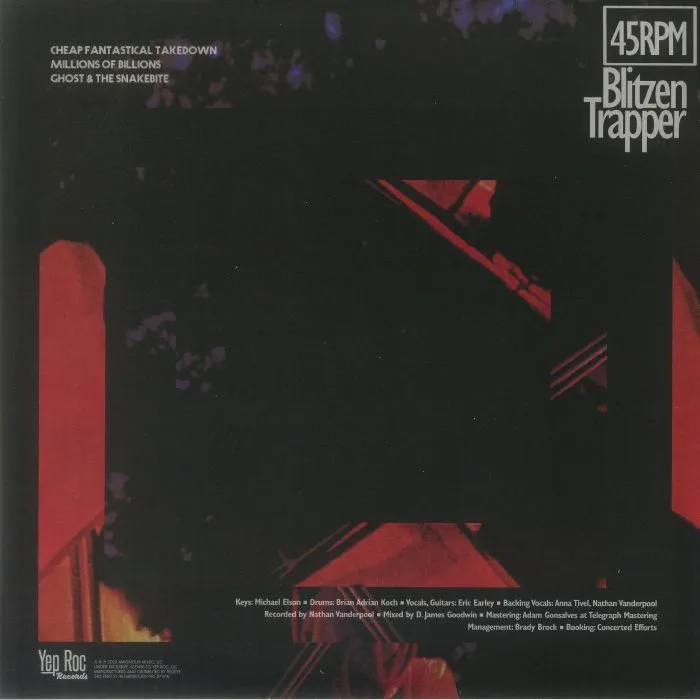 Back cover — BLITZEN TRAPPER — Cheap Fantastical Takedown