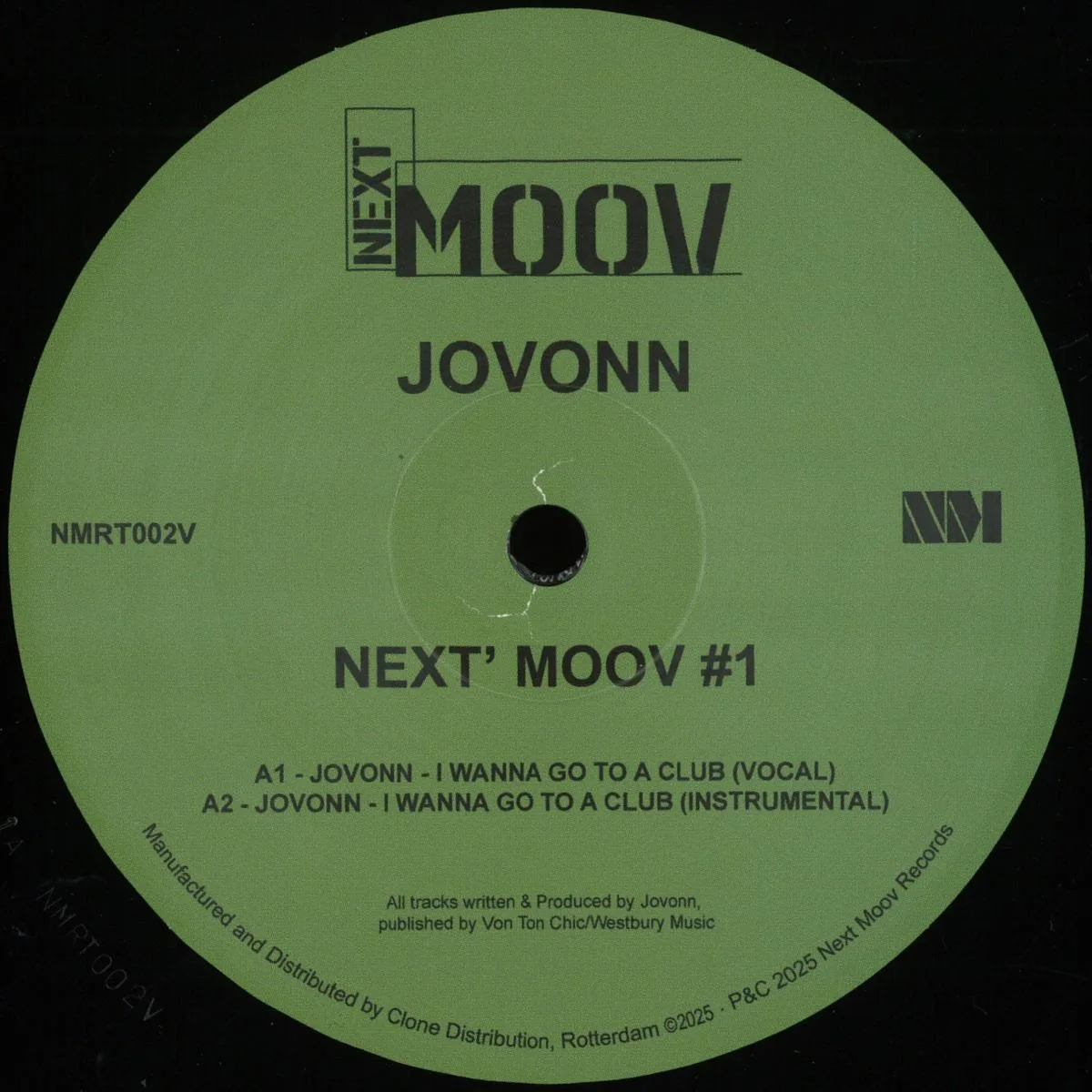 Лицевая сторона обложки — Jovonn — Next Moov #1