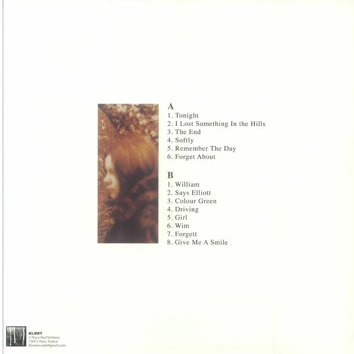 Обратная сторона обложки — Sibylle BAIER — Colour Green (reissue)