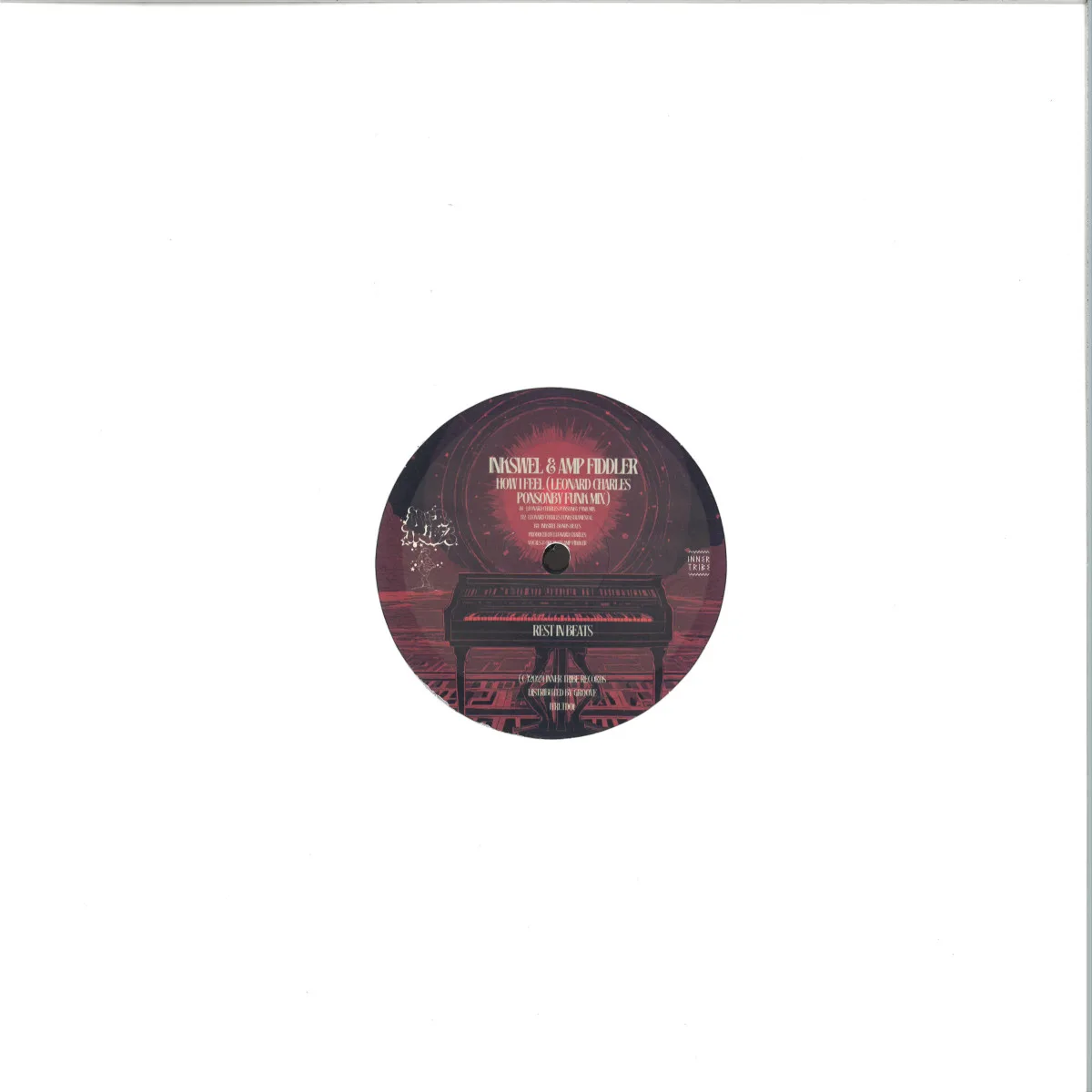 Back cover — Inkswel&Amp Fiddler — How I Feel