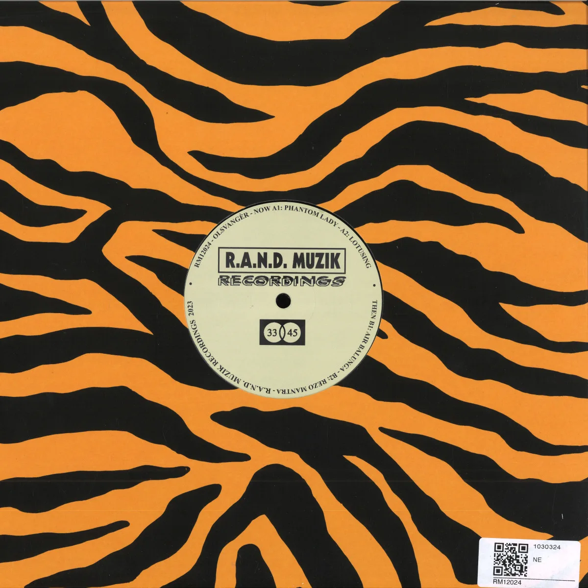 Back cover — Olsvangèr — RM12024