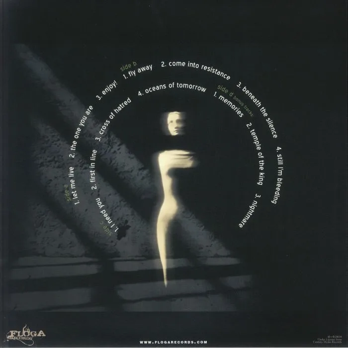 Back cover — ANGEL DUST — Enlighten The Darkness