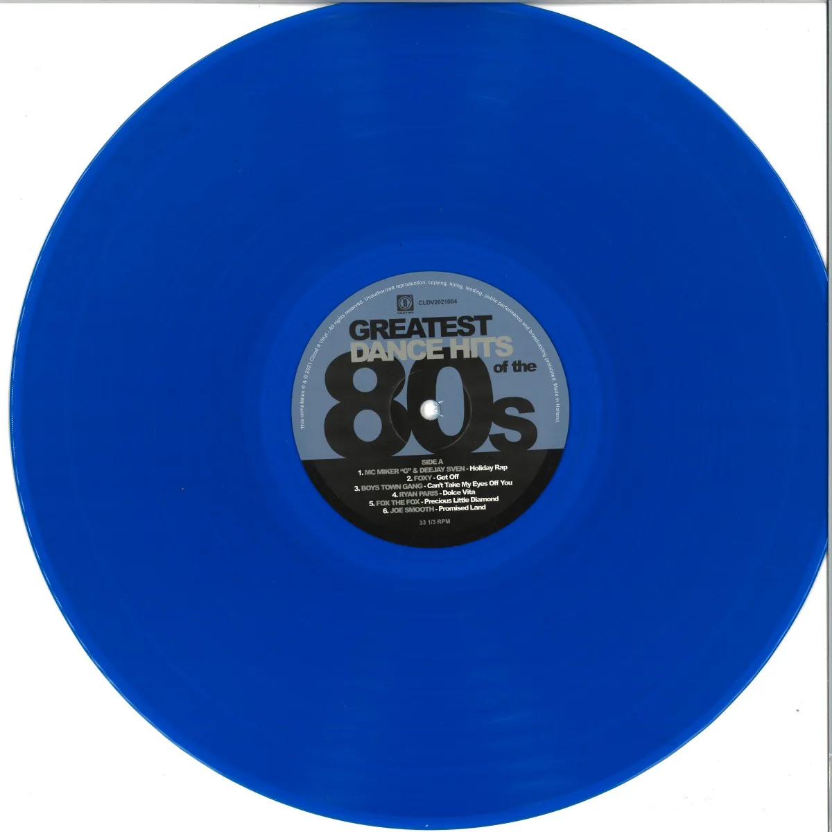 Various — GREATEST DANCE HITS OF THE 80S