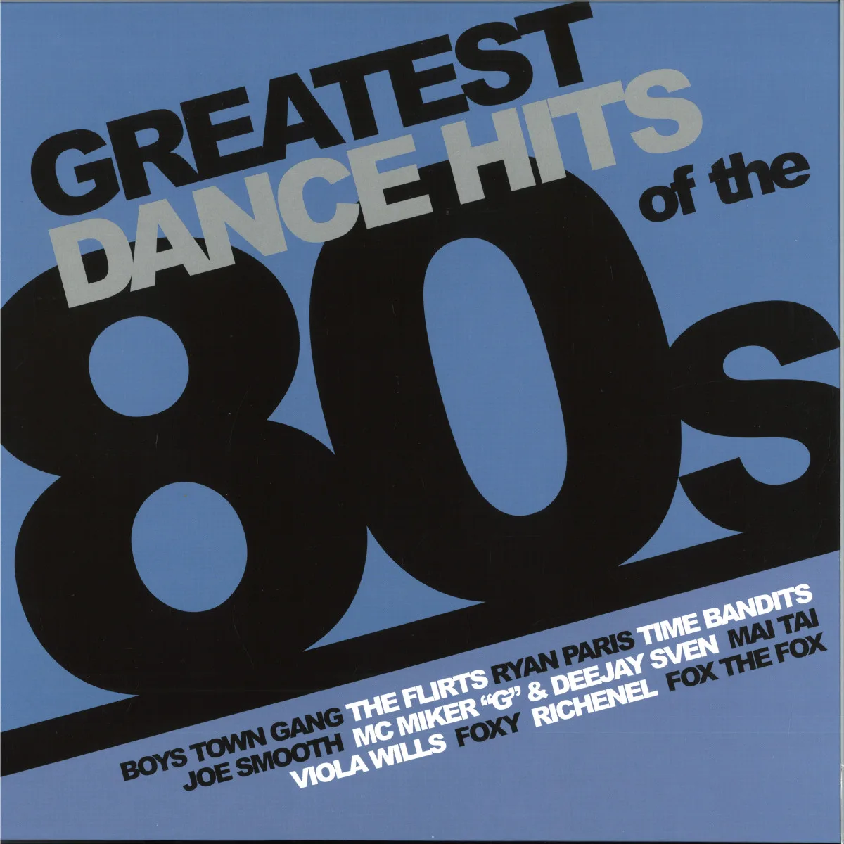 Back cover — Various — GREATEST DANCE HITS OF THE 80S