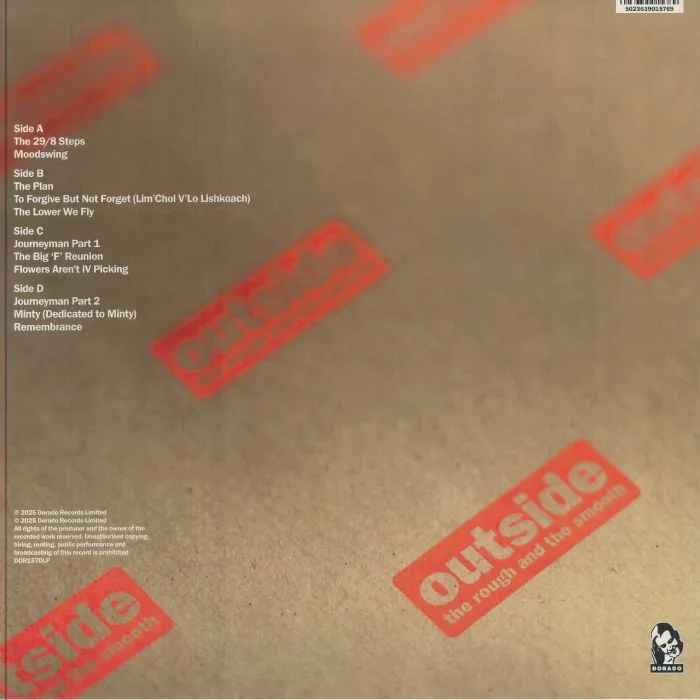 Back cover — OUTSIDE — The Rough & The Smooth (30th Anniversary Edition)