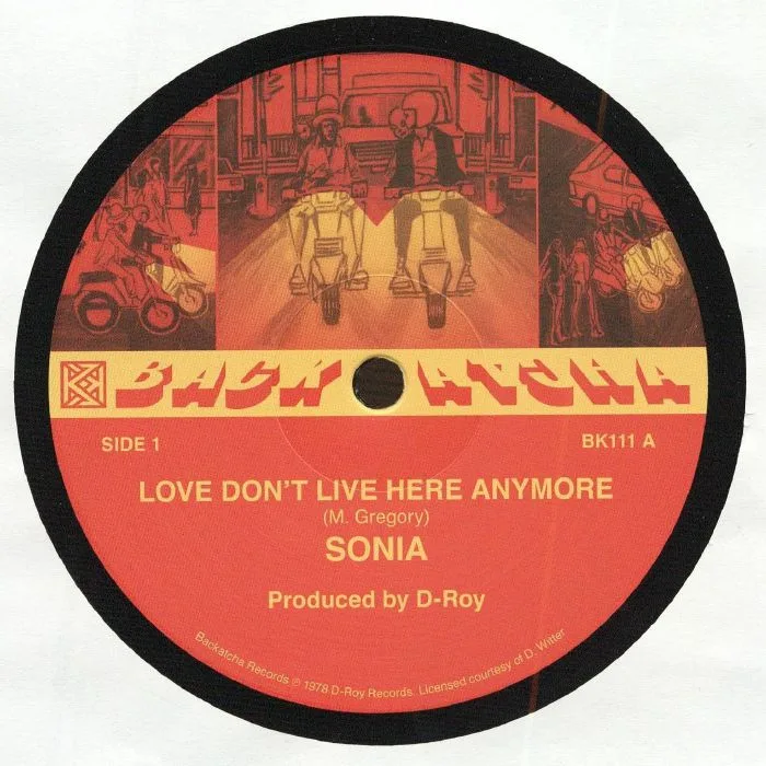 Front cover — SONIA — Love Don't Live Here Anymore