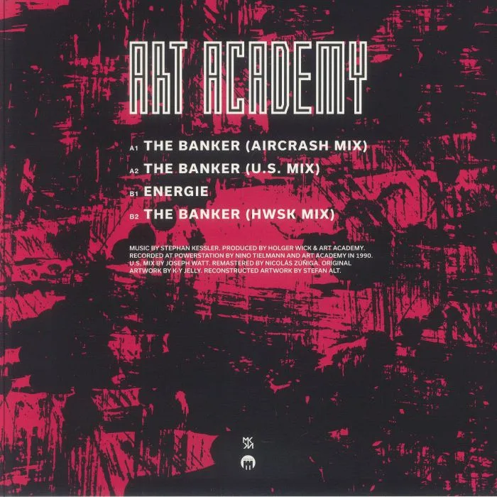 Обратная сторона обложки — ART ACADEMY — The Banker