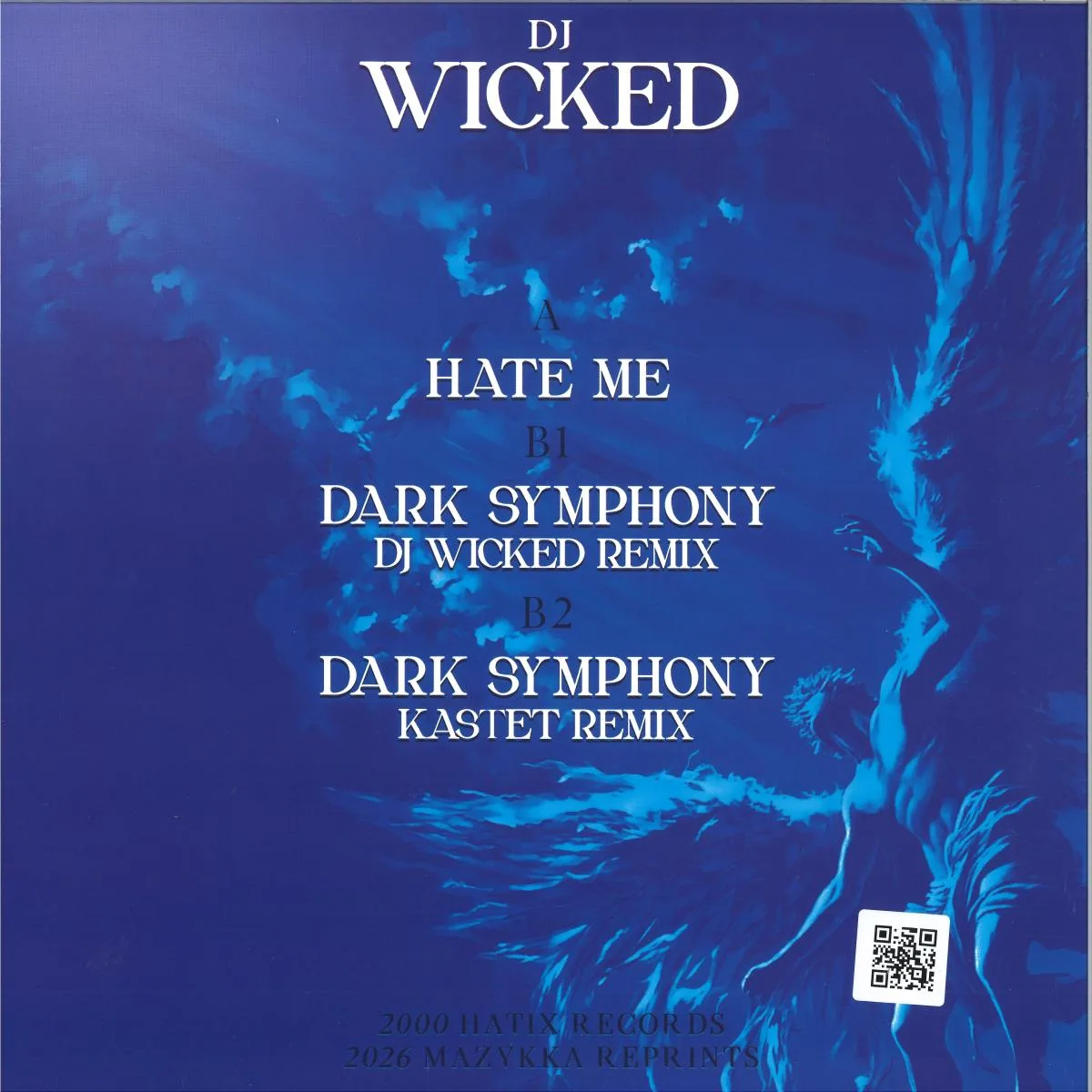 Back cover — DJ Wicked, Kastet — HATIX Dark Symphony EP