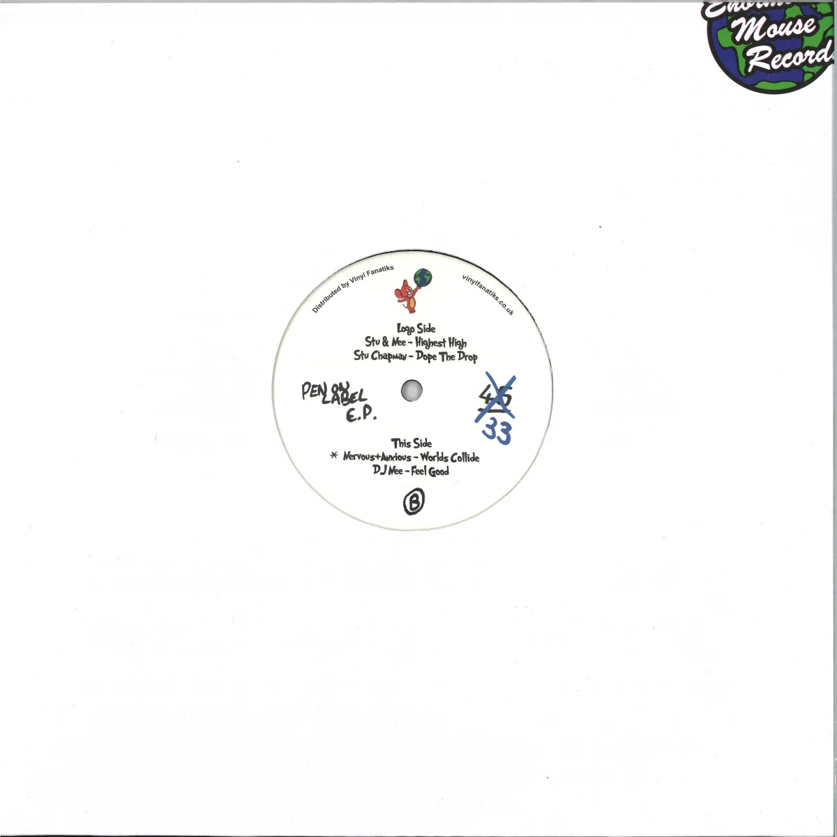 Stu&Nee+Nevous&Anxious — Pen On Label EP