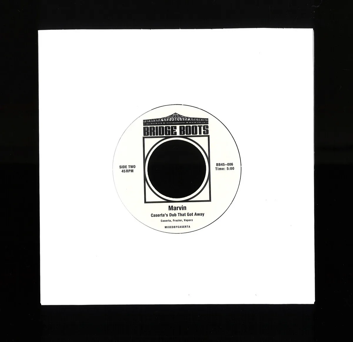 Back cover — Caserta — Marvin