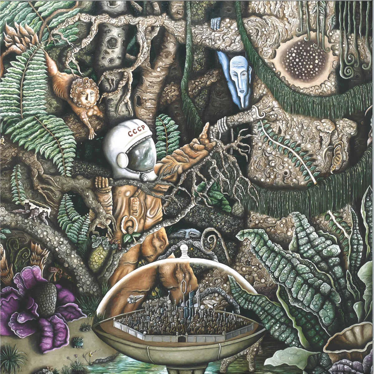 Front cover — Tony Neptune — The Watchers In The Trees