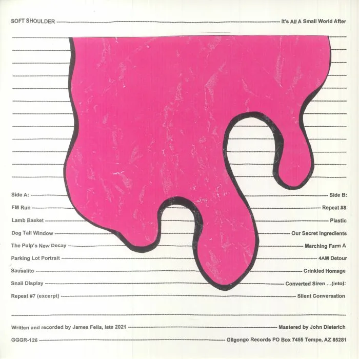 Back cover — SOFT SHOULDER — It's All A Small World After