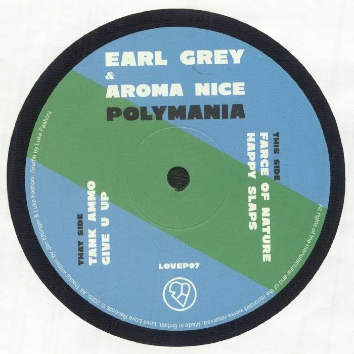 Front cover — EARL GREY / AROMA NICE — Polymania