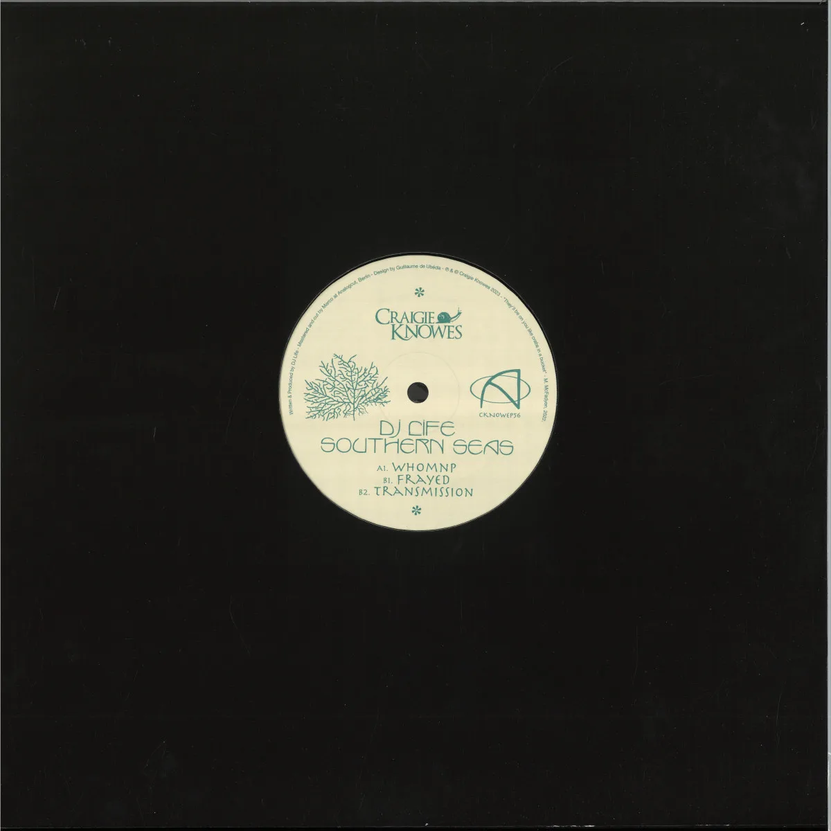 Back cover — Dj Life — Southern Seas EP