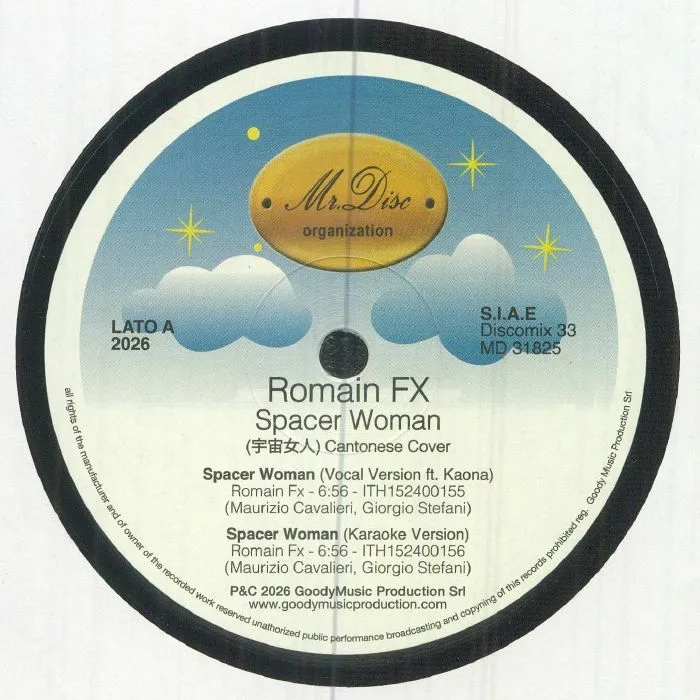 Front cover — ROMAIN FX — Spacer Woman
