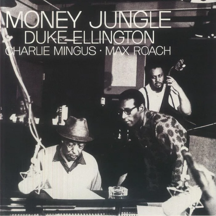 Лицевая сторона обложки — Duke ELLINGTON / CHARLES MINGUS / MAX ROACH — Money Jungle (reissue)