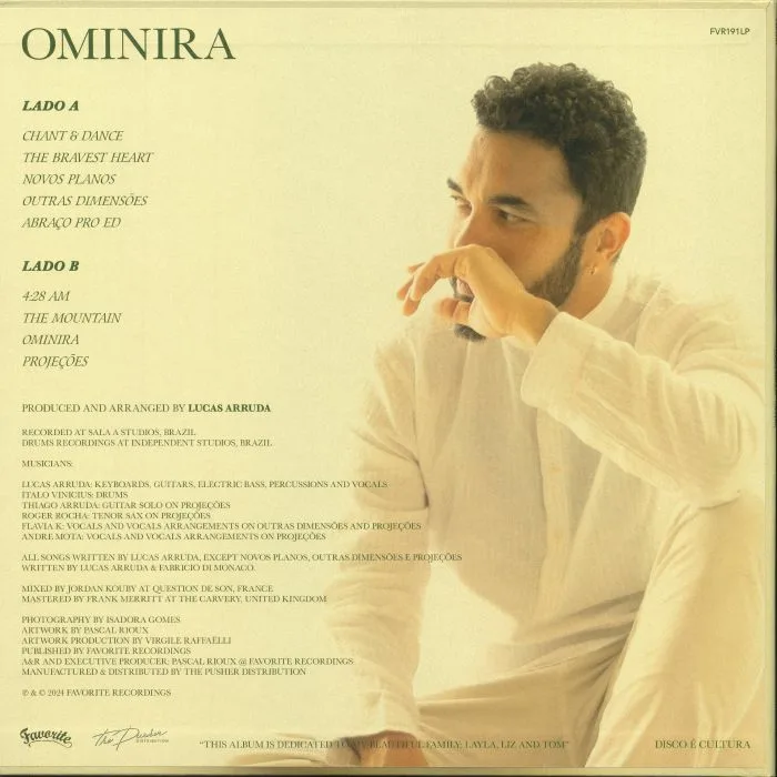 Back cover — Lucas ARRUDA — Ominira