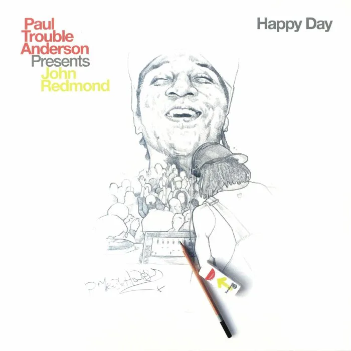 Front cover — Paul Trouble ANDERSON presents JOHN REDMOND — Happy Day