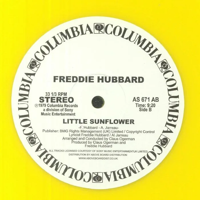 Back cover — Freddie HUBBARD — Little Sunflower (reissue)
