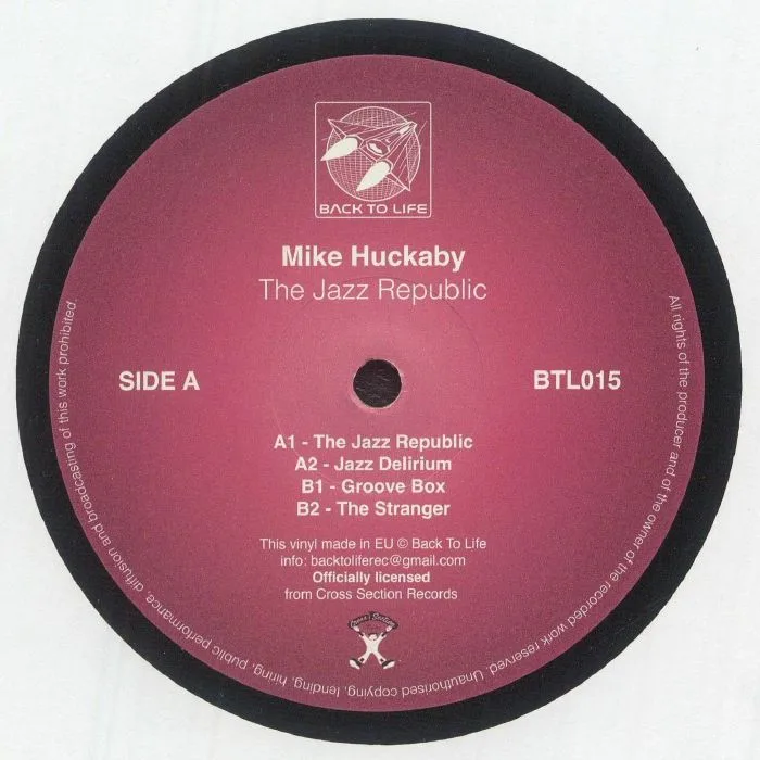 Front cover — Mike HUCKABY — The Jazz Republic