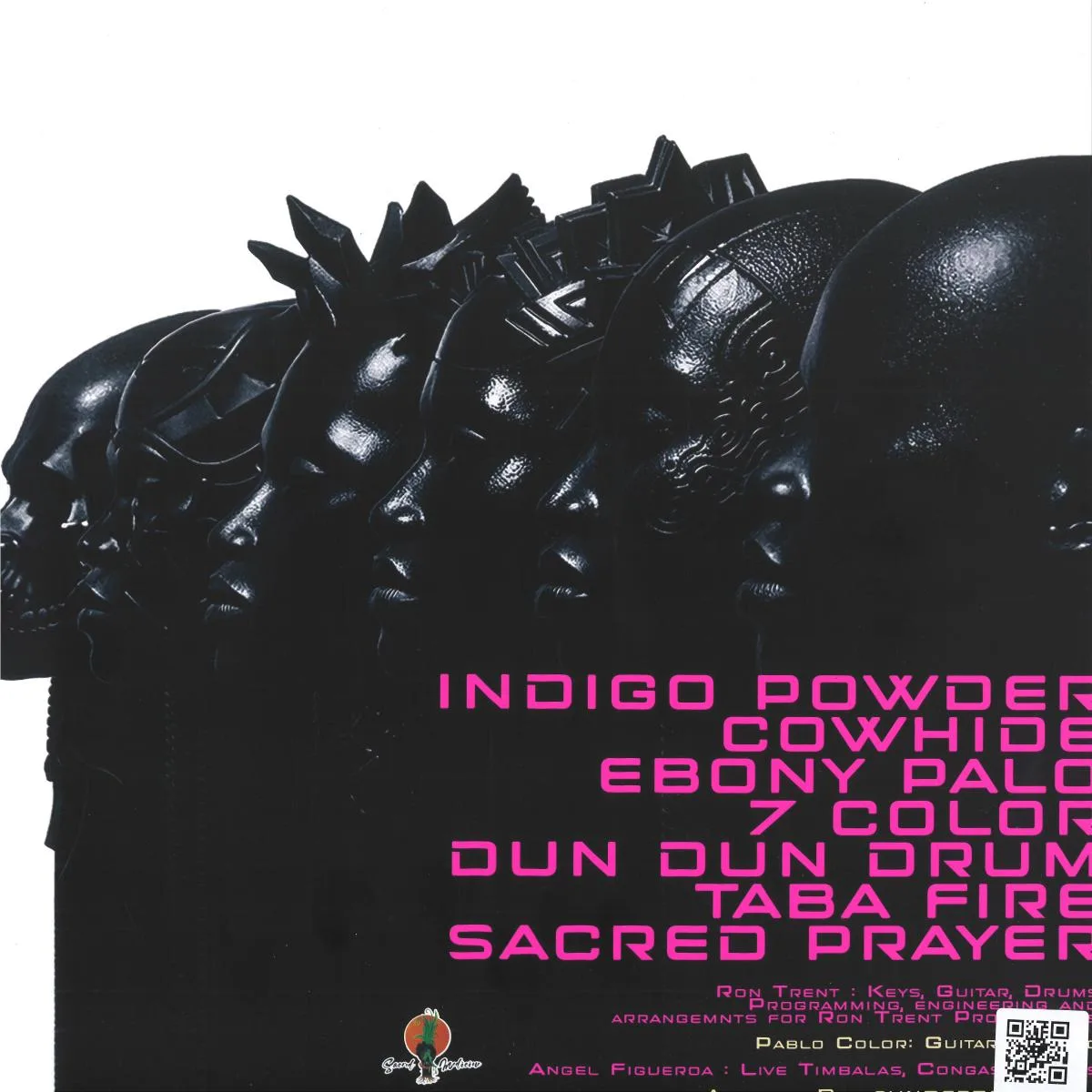 Back cover — Ron Trent feat. Angel Figueroa & Pablo Color — Electric Jungle