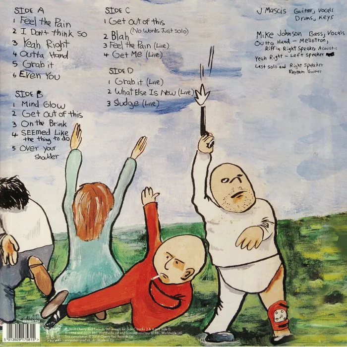 Back cover — DINOSAUR JR — Without A Sound (remastered)