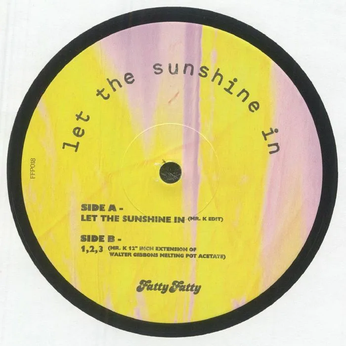 Обратная сторона обложки — MR K EDITS — Let The Sunshine In