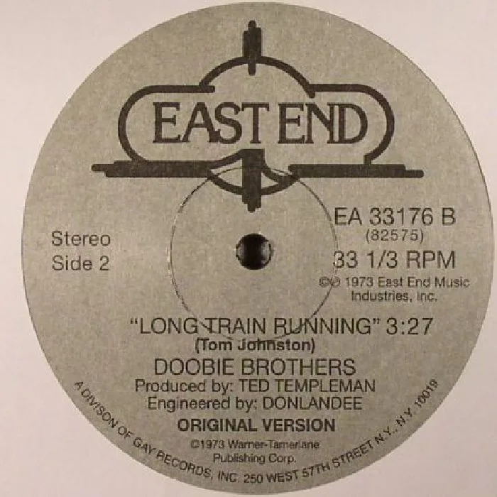 Обратная сторона обложки — DOOBIE BROTHERS — Long Train Running