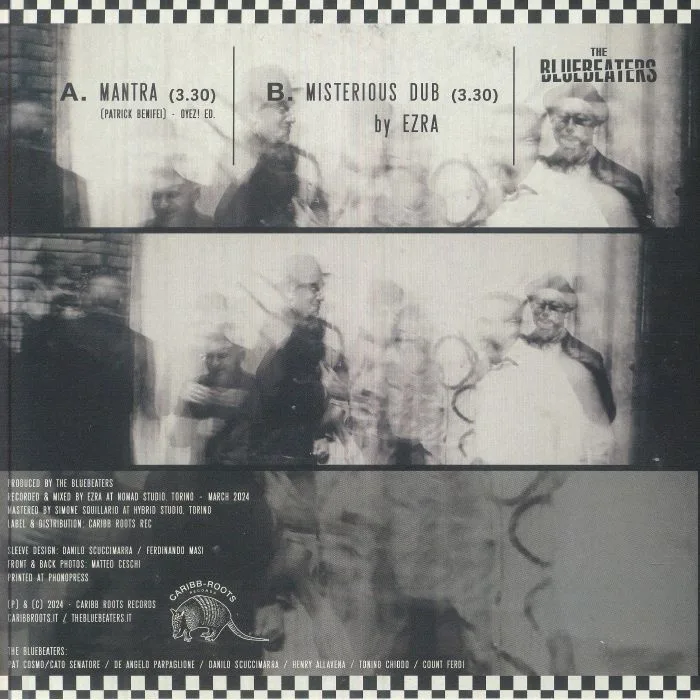 Back cover — The BLUEBEATERS — Mantra