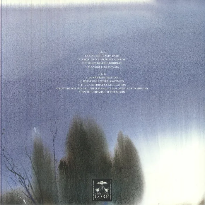 Back cover — REEKING AURA — On The Promise Of The Moon