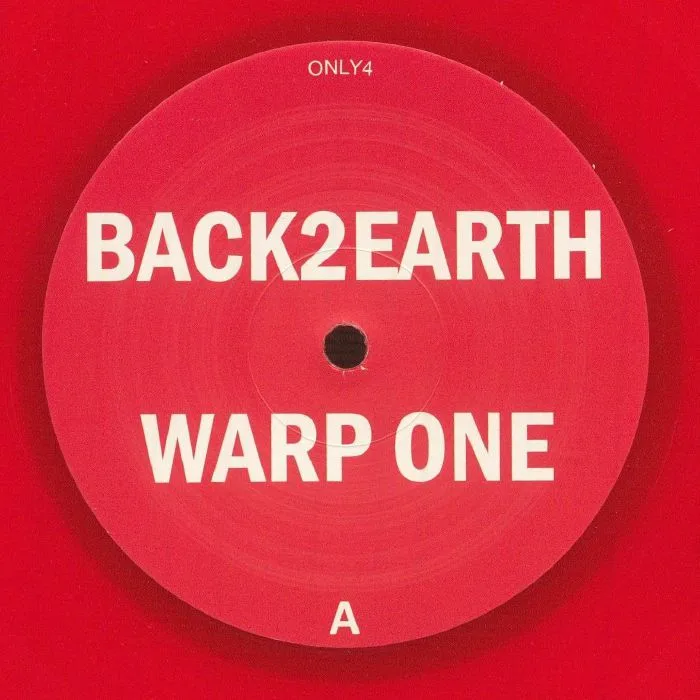 Front cover — BACK 2 EARTH / WOOLPH — Warp One
