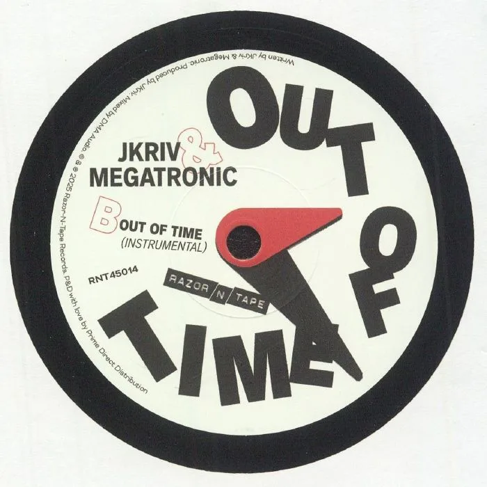 Обратная сторона обложки — JKRIV / MEGATRONIC — Out Of Time