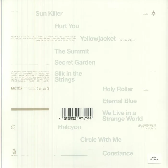 Back cover — SPIRITBOX — Eternal Blue