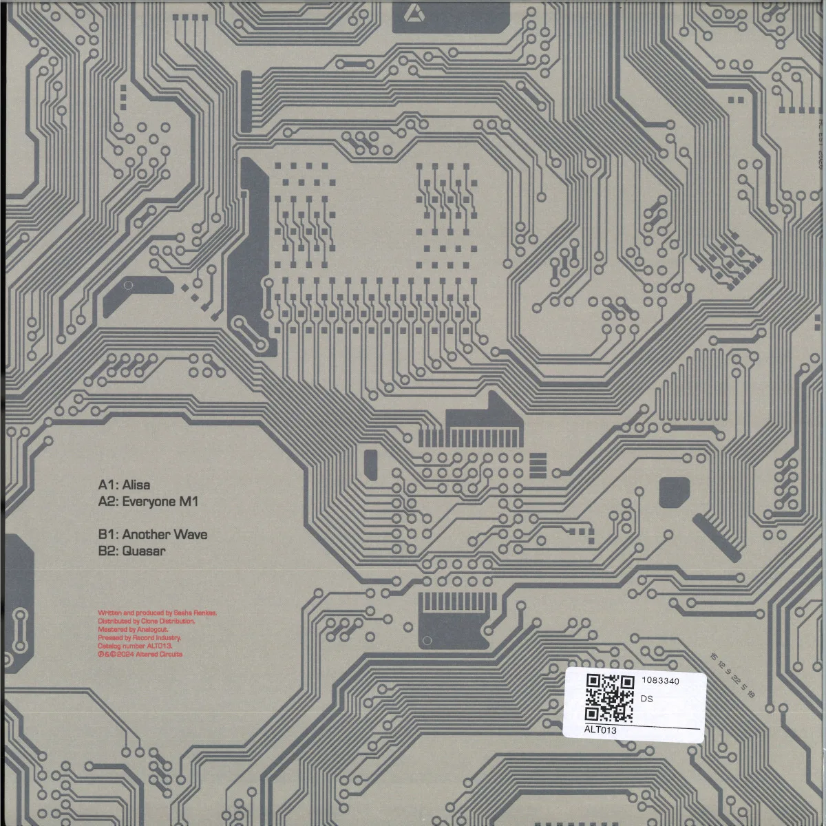 Обратная сторона обложки — Antenna — Another Wave EP