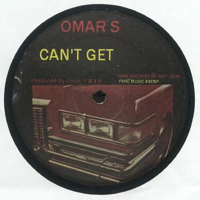 Обратная сторона обложки — OMAR S — Can't Get