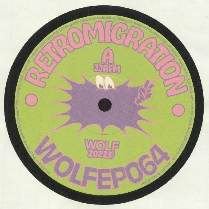 Лицевая сторона обложки — RETROMIGRATION — WOLFEP 064