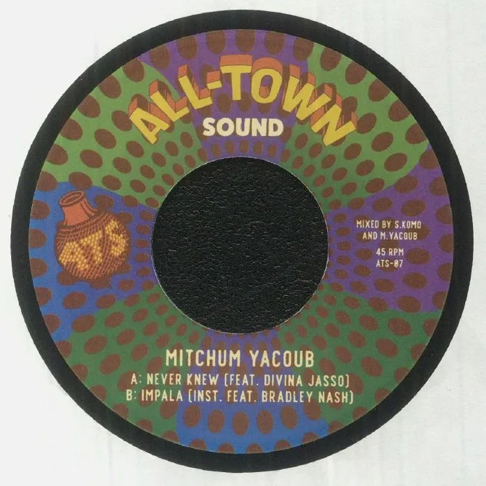 Лицевая сторона обложки — Mitchum YACOUB — Never Knew