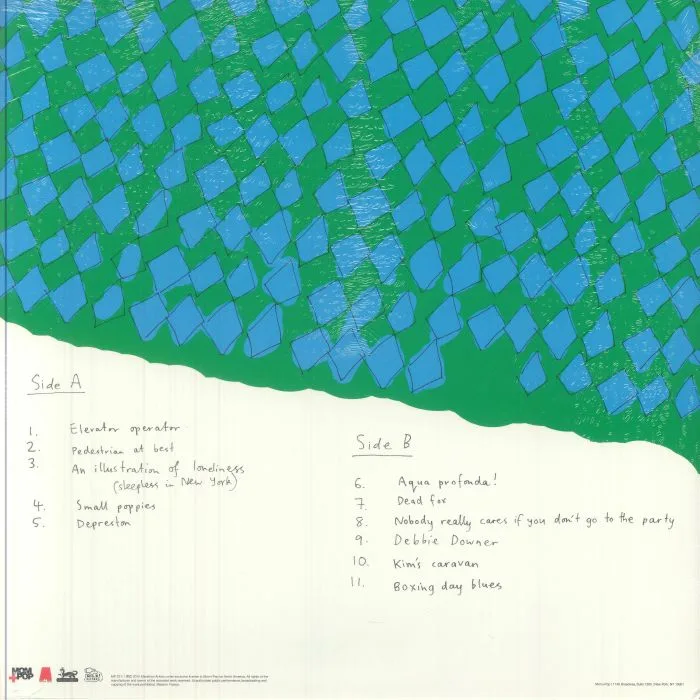 Back cover — Courtney BARNETT — Sometimes I Sit & Think & Sometimes I Just Sit (10th Anniversary Edition)