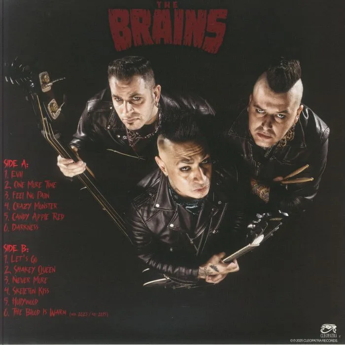 Обратная сторона обложки — The BRAINS — Crazy Monster