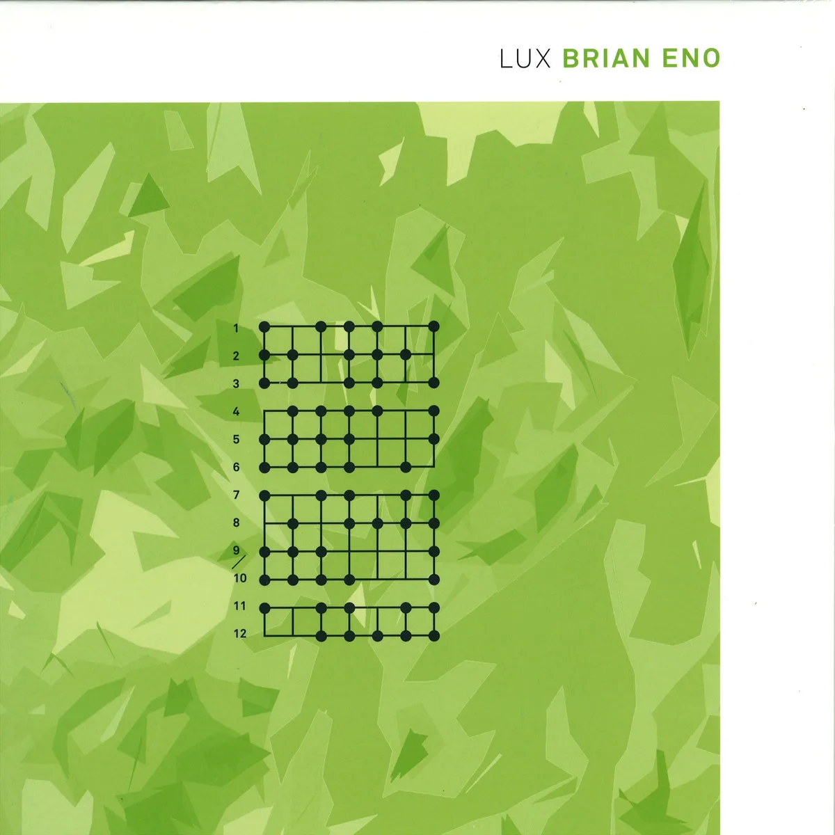 Back cover — Brian Eno — Lux