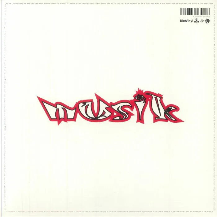 Обратная сторона обложки — PLASTIKMAN — Musik (30th Anniversary Edition)