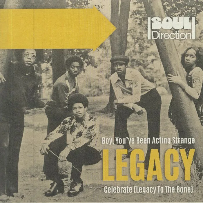 Front cover — LEGACY — Boy You've Been Acting Strange