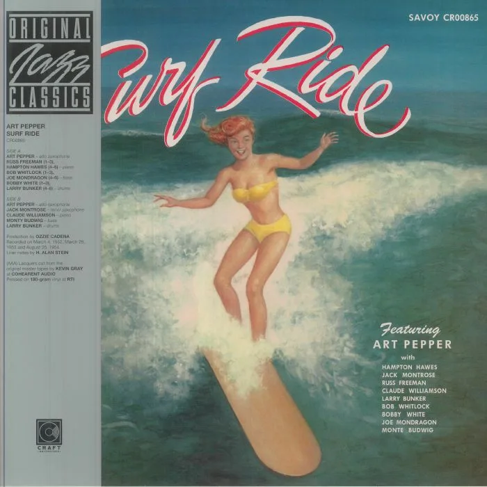 Art PEPPER — Surf Ride (Original Jazz Classics Series)